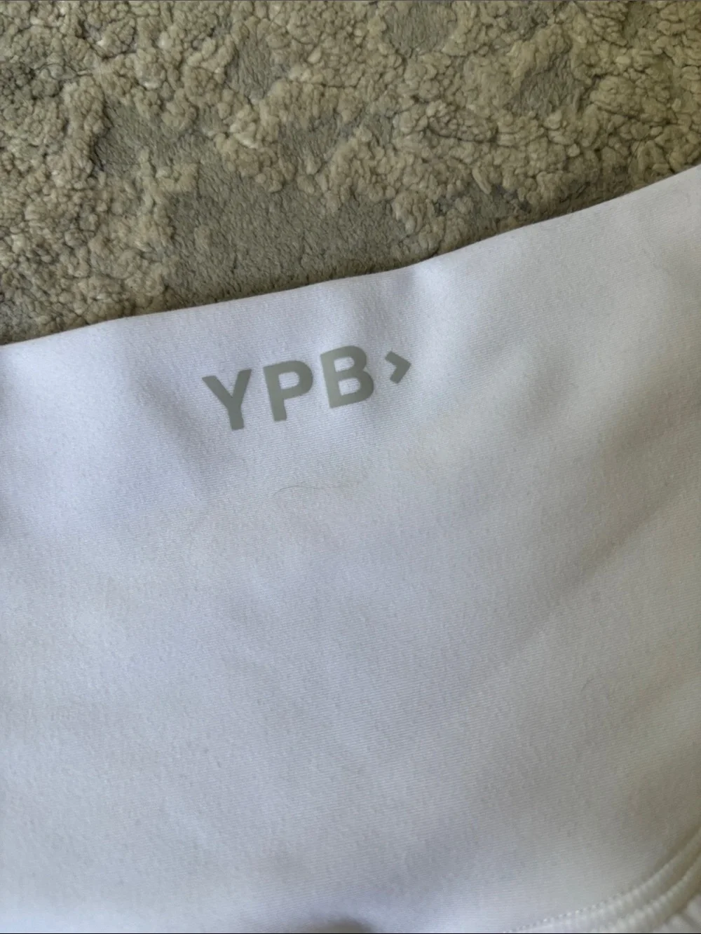YPB White Athletic Skort with High Waist - Picture 4 of 4